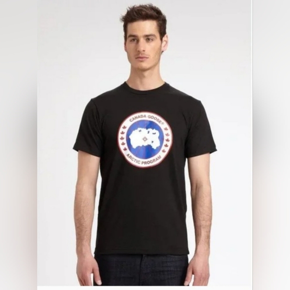 Canada Goose Other - Euc AUTH Canada Goose graphoc logo tshirt mens size S